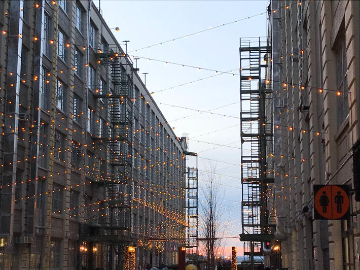 Industry City at Sunset