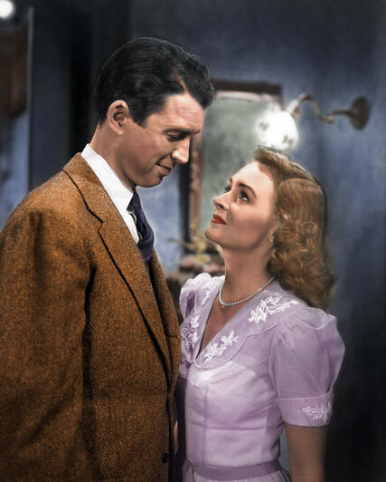 Recolored B&W George and Mary
